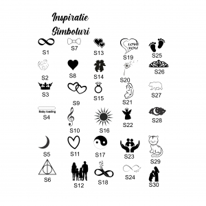 Bratara Personalizata her king Initiala [1]