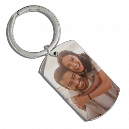 Brelocuri personalizate - Breloc personalizat cu poza tag