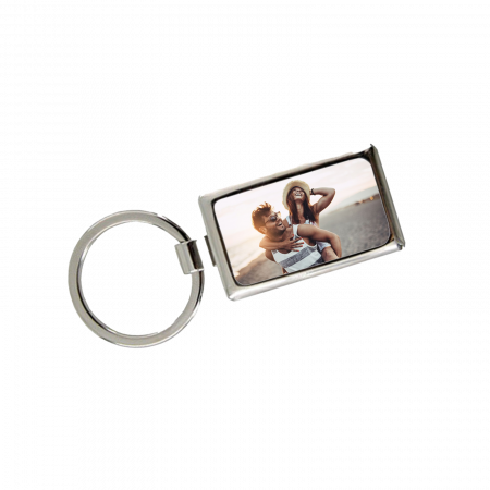 Brelocuri personalizate - Breloc personalizat cu poza, 7,5x2,5 cm