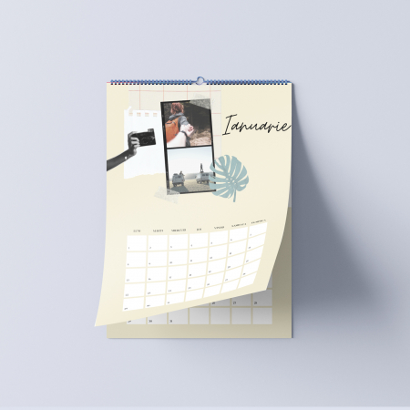 Calendare personalizate - Calendar personalizat cu pozele tale model Nature