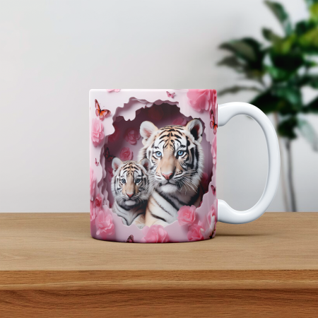 Cani personalizate - Cana personalizata cu poza si nume Tigru