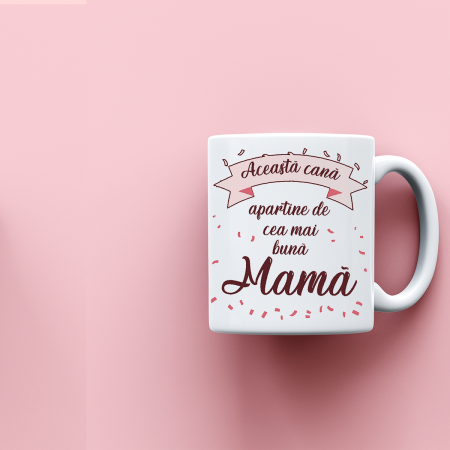 Cana personalizata cu mesaj Asa arata o mama extraordinara [1]