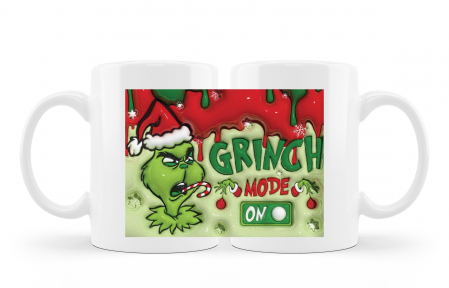 Cana personalizata Grinch mode on