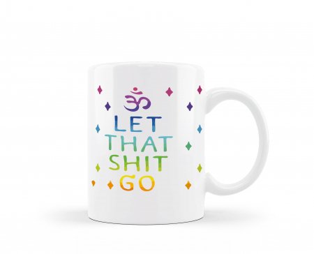 Cani albe si colorate - Cana personalizata Let it go