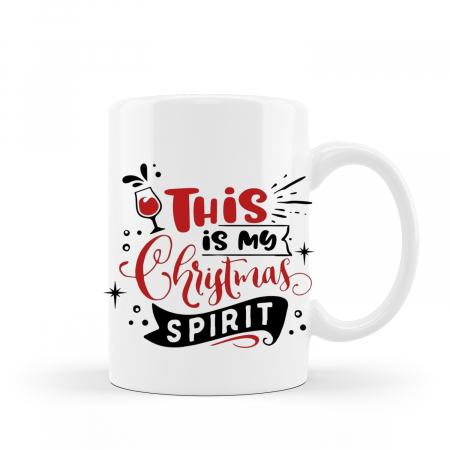 Cani personalizate - Cana personalizata This is my Christmas spirit