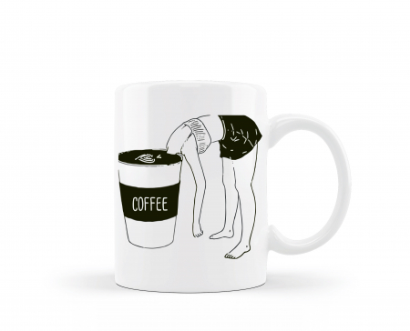 Cani albe si colorate - Cana personalizata Coffee