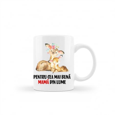Cani personalizate - Cana personalizata pentru mama caprioara