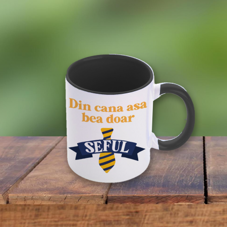Cana personalizata Din cana asta bea doar seful [1]