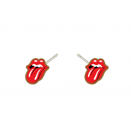 Cercei din lemn - Cercei handmade Kiss cu tortite de otel inoxidabil, 12mm