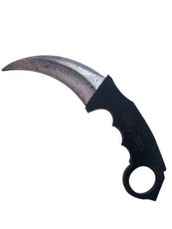 Karambit - Cutit Karambit din lemn Damascus Steel