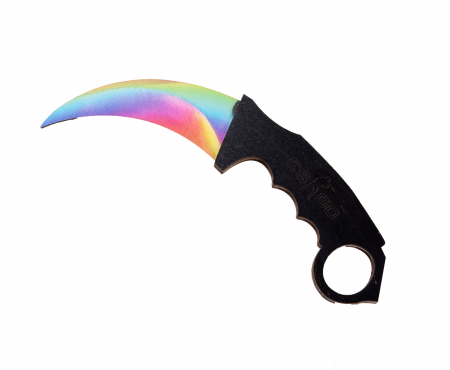 Cutit Karambit din lemn Fade [1]