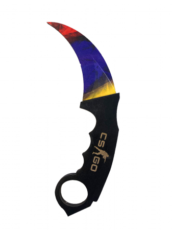 Karambit - Cutit Karambit din lemn Marble Fade