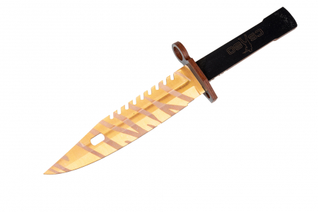 Bayonet - Cutit M9 Bayonet din lemn Tiger Tooth