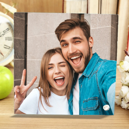 Rame foto - Rama foto personalizata din sticla cu poza