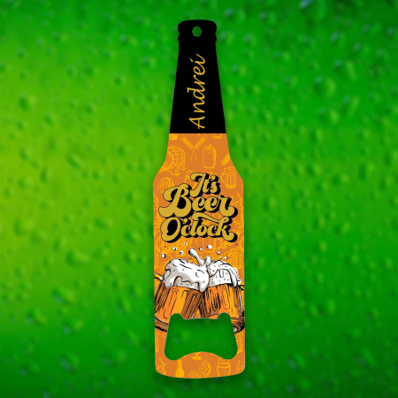 Desfacatoare si tirbusoane - Desfacator Personalizat de Bere It is beer o clock