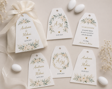 Etichete pentru marturii - Etichete personalizate pentru marturii – model tag