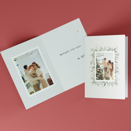 Felicitari personalizate - Felicitare personalizata de Craciun cu poze