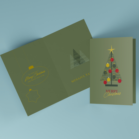 Felicitari personalizate - Felicitare personalizata de Craciun Bradut