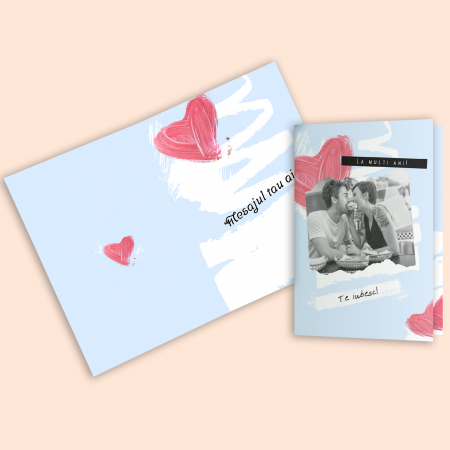 Print personalizat - Felicitare personalizata pentru iubit