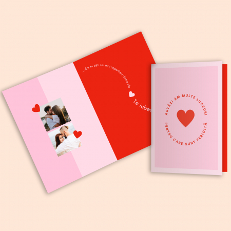 Print personalizat - Felicitare personalizata Love