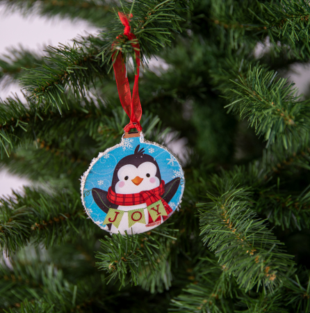 Globuri Personalizate  - Glob personalizat Pinguin Joy