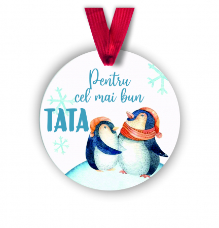 Cadouri personalizate - Glob personalizat pentru tata 8 cm