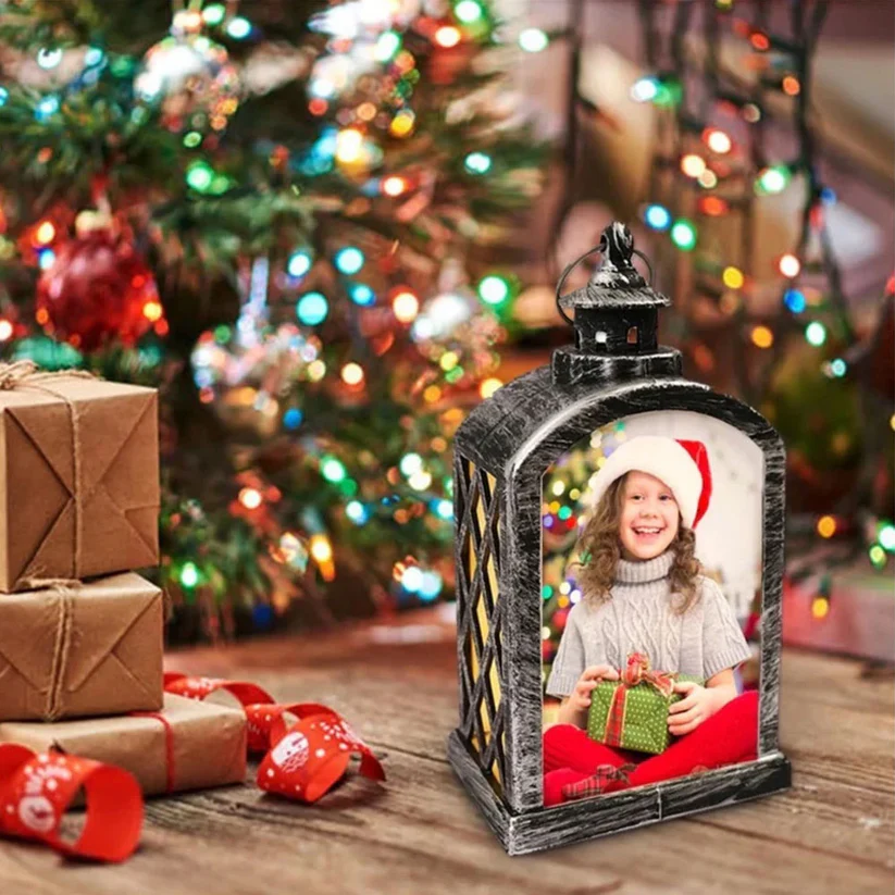 Globuri Personalizate  - Felinar LED personalizat – foto & mesaj