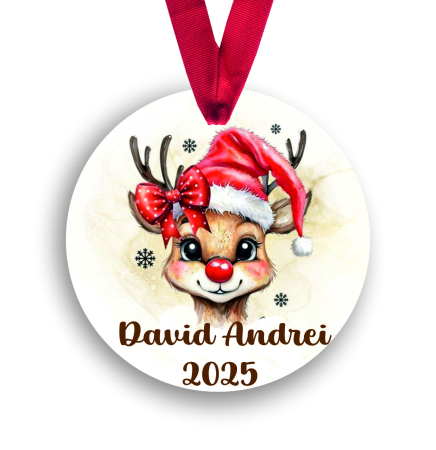 Globuri Personalizate  - Glob personalizat cu nume Rudolf