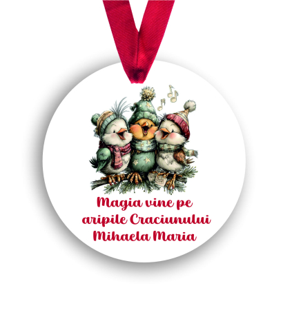 Globuri Personalizate  - Glob personalizat cu nume Pasarele
