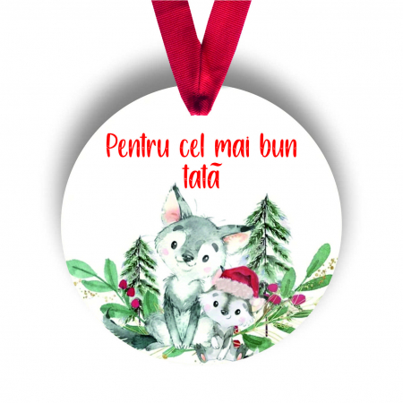 Globuri Personalizate  - Glob personalizat pentru tata Lupi