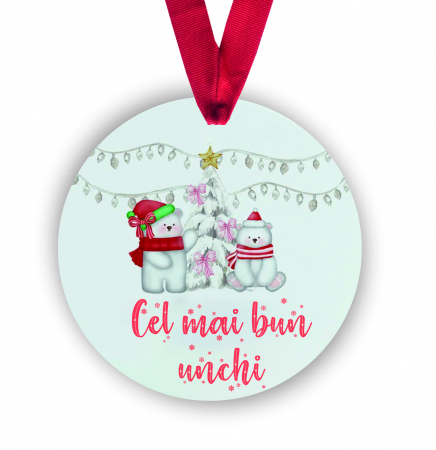 Globuri Personalizate  - Glob personalizat pentru unchi Ursi polari
