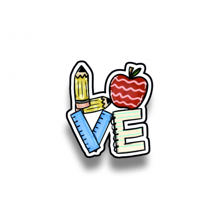Insigne/Brose - Insigna personalizata cu brosa Love