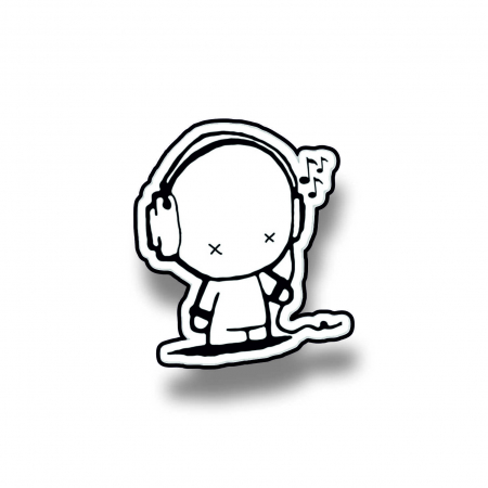Insigne/Brose - Insigna personalizata cu brosa Music notes