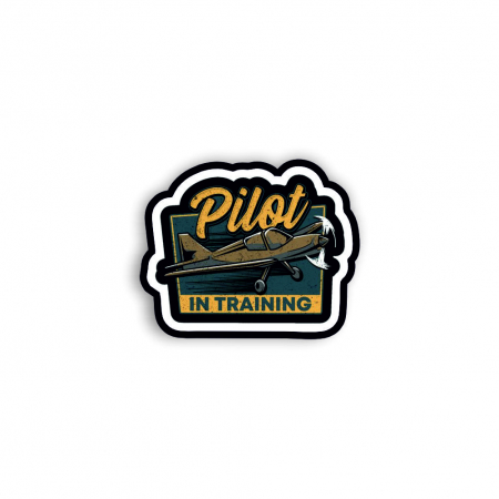 Insigne/Brose - Insigna personalizata cu brosa Pilot in training