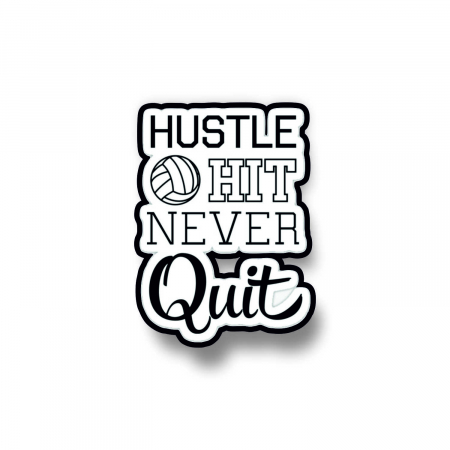 Insigne/Brose - Insigna personalizata cu brosa Hustle hit