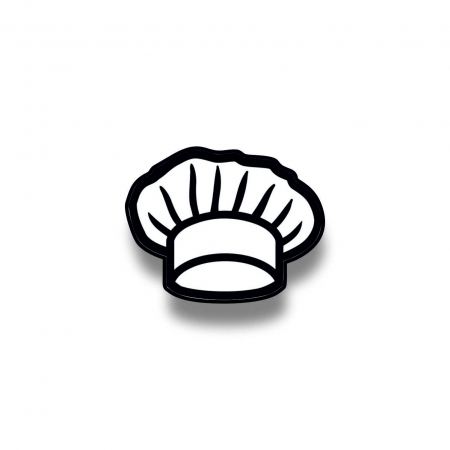 Insigna personalizata cu brosa Chef hat