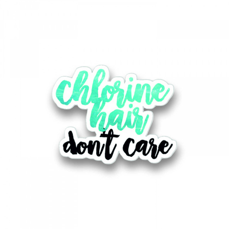 Insigne/Brose - Insigna personalizata cu brosa Chlorine hair