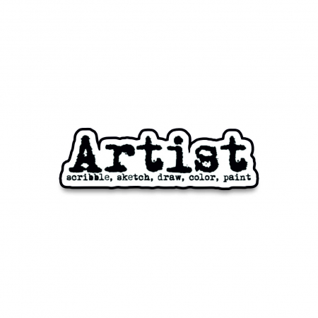 Insigne/Brose - Insigna personalizata cu brosa Artist