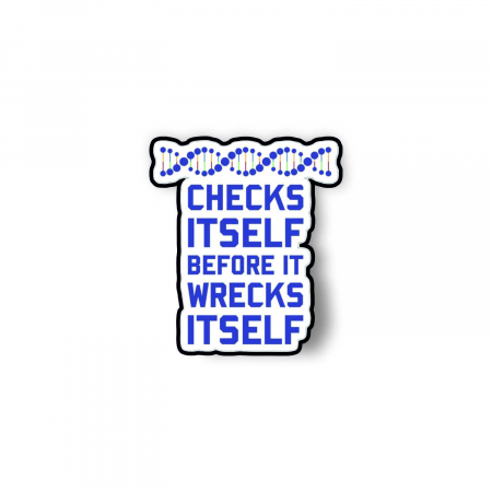 Insigne/Brose - Insigna personalizata cu brosa Checks itself