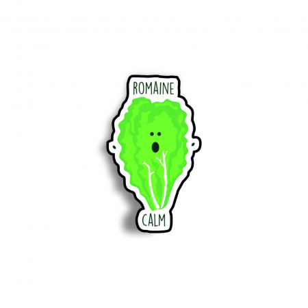 Insigne/Brose - Insigna personalizata cu brosa Romaine calm