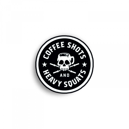 Insigne/Brose - Insigna personalizata cu brosa Coffee shots