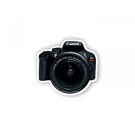 Insigne/Brose - Insigna personalizata cu brosa Canon Camera