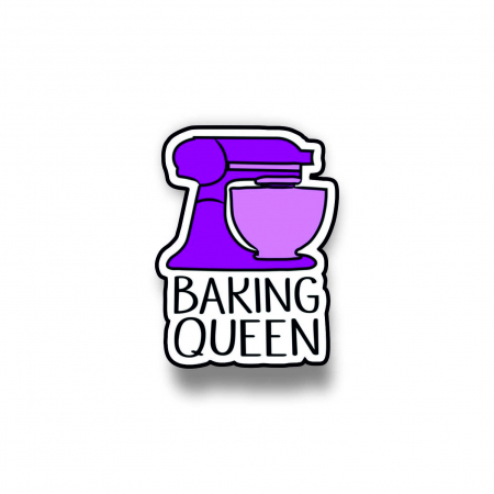 Insigne/Brose - Insigna personalizata cu brosa Baking queen