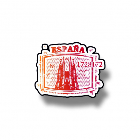 Insigne/Brose - Insigna personalizata cu brosa Spain