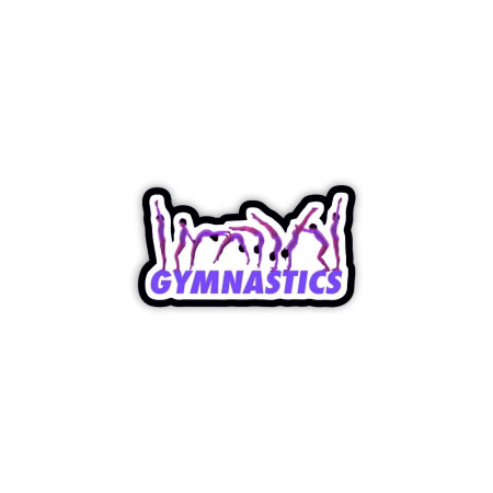 Insigne/Brose - Insigna personalizata cu brosa Gymnastics