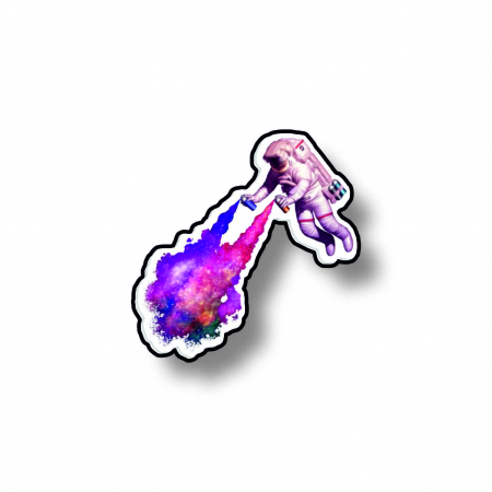 Insigne/Brose - Insigna personalizata cu brosa Art Astronaut