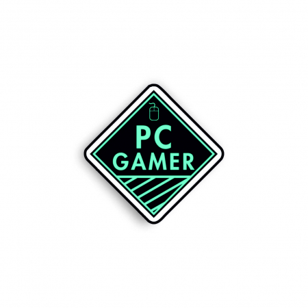 Insigne/Brose - Insigna personalizata cu brosa PC gamer