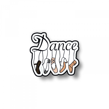 Insigne/Brose - Insigna personalizata cu brosa Dance