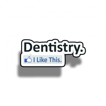 Insigne/Brose - Insigna personalizata cu brosa I like dentistry