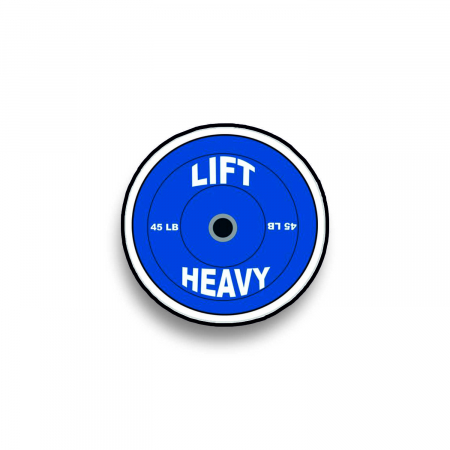 Insigne/Brose - Insigna personalizata cu brosa Lift heavy